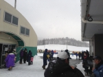 雪が降って来た