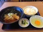 早いお昼ごはん