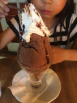 チョコレートパフェ