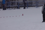 雪が…