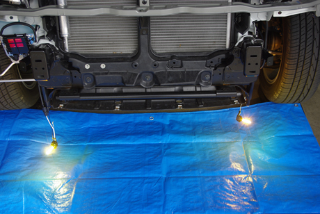 HID H11 3300K空焼き中