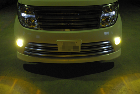 HID 3300K FOGのみ点灯ー正面