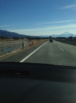 中央道から富士山
