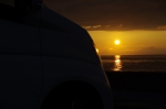 能生の夕焼け