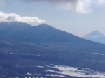 右端に富士山