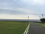 浦安市総合公園から海