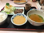 梓川SA/牛タン定食