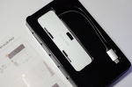 Satechi アルミニウム Type-C クランプハブ Pro USB-C データポート, 3 USB 3.0, Micro/SDカードリーダー